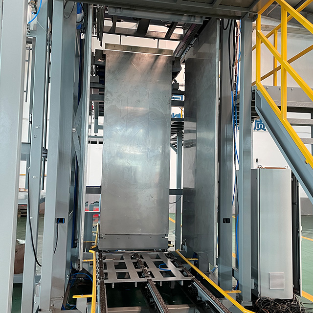 Máquina automática despaletizadora de alto nivel para latas vacías a granel para plantas de producción de bebidas