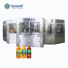 Línea de procesamiento de jugo de fruta fresca completamente automática / Línea de producción de bebidas / Máquina de llenado de jugo